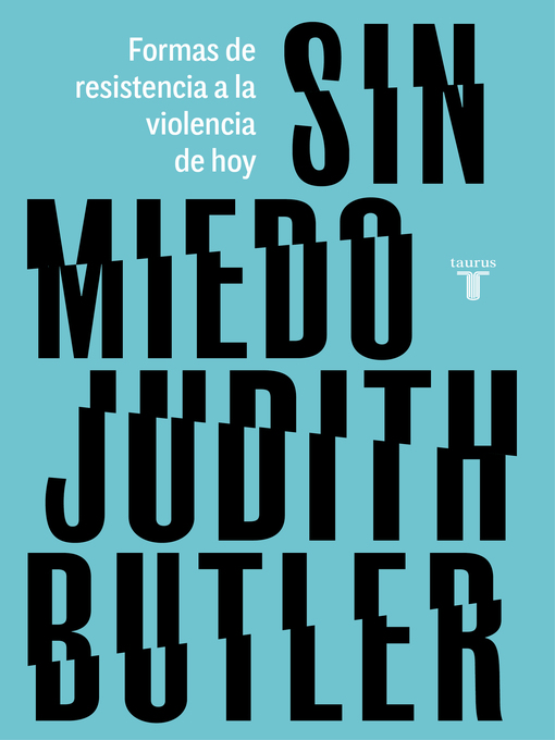 Title details for Sin miedo by Judith Butler - Wait list